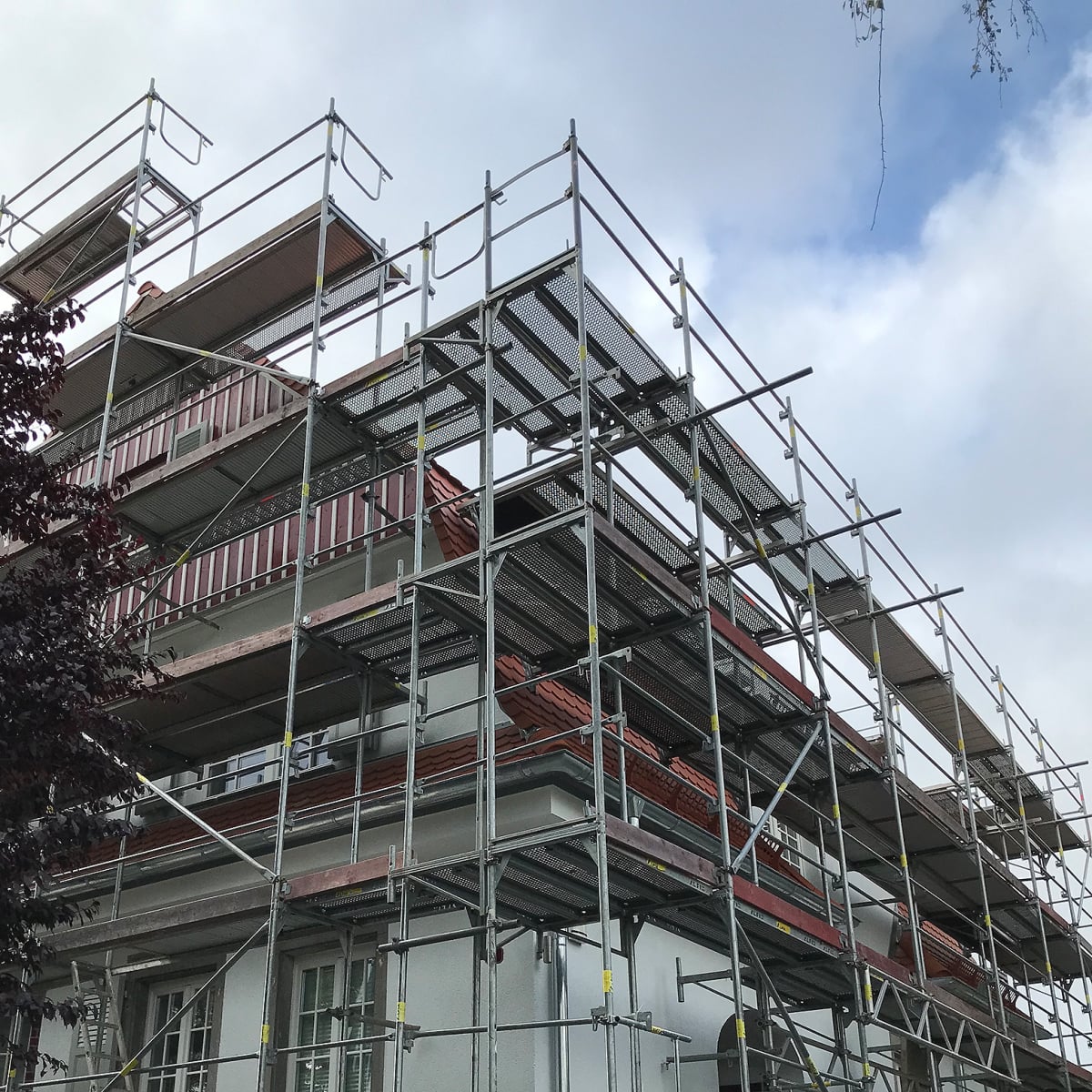 Bis ins letzte Detail geplant und realisiert von Arens Gerüstbau